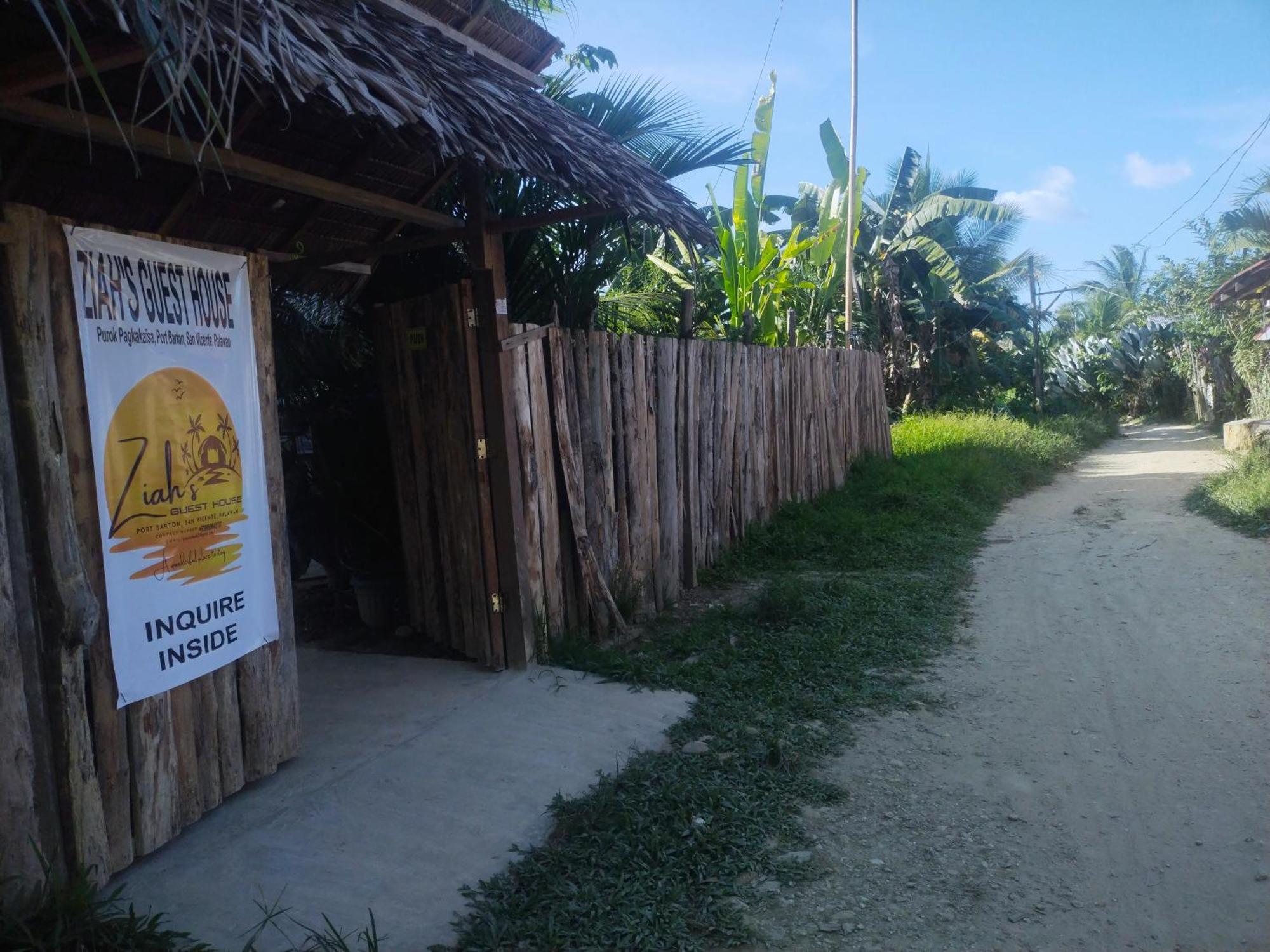Ziah'S Guest House San Vicente  Exterior foto